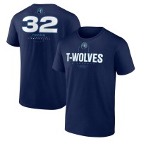 Футболка Karl-Anthony Towns Minnesota Timberwolves Behind The Back Name & Number - Navy