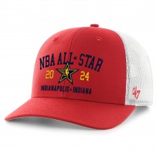 Бейсболка 47 2024 NBA All-Star Game Trucker - Red