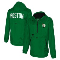Толстовка на короткой молнии Boston Celtics Stadium Essentials Unisex Compete - Kelly Green