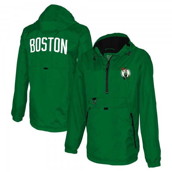 Толстовка на короткой молнии Boston Celtics Stadium Essentials Unisex Compete - Kelly Green