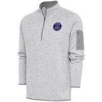 Кофта на короткой молнии Paris Saint-Germain Elevate - Heather Gray