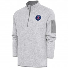 Кофта на короткой молнии Paris Saint-Germain Elevate - Heather Gray