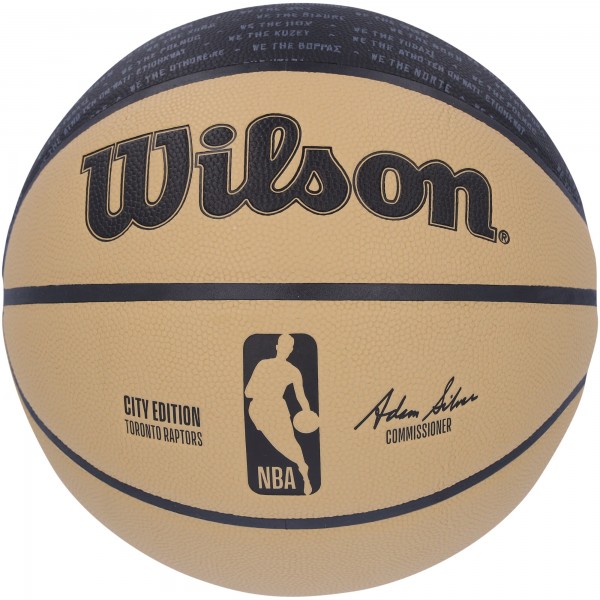 Gradey Dick Toronto Raptors Autographed Fanatics Authentic Wilson 2023/24 City Edition Collectors Basketball