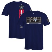 Unisex Washington Wizards FISLL x Black History Collection Navy T-Shirt