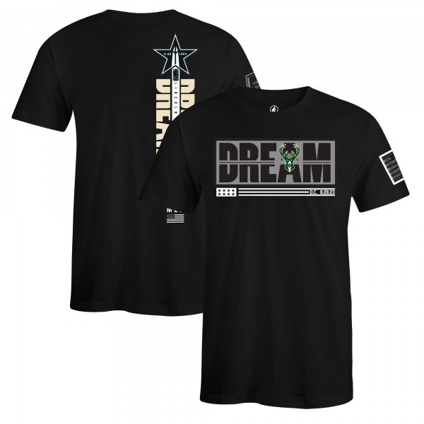 Футболка Milwaukee Bucks FISLL x Black History Collection Unisex – Green