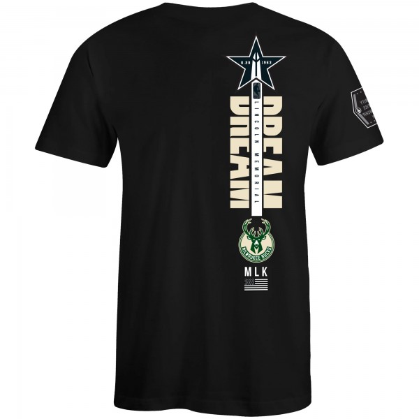 Футболка Milwaukee Bucks FISLL x Black History Collection Unisex – Green