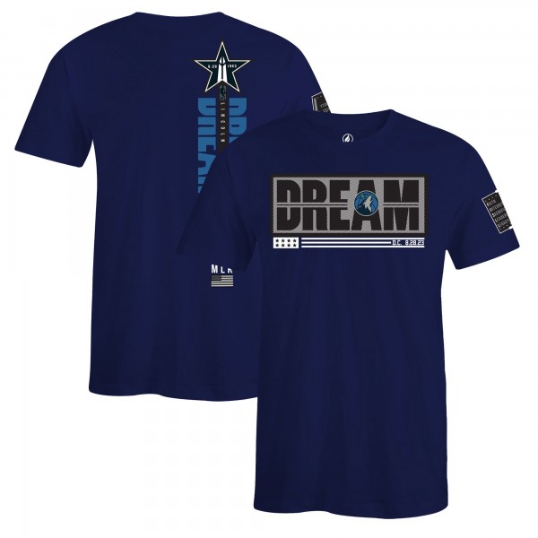 Футболка Minnesota Timberwolves FISLL x Black History Collection Unisex – Navy