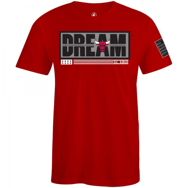 Футболка Unisex Chicago Bulls FISLL x Black History Collection Red