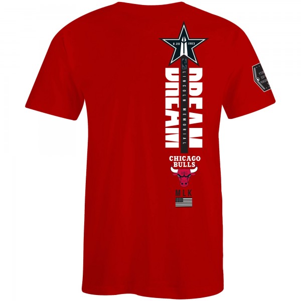 Футболка Unisex Chicago Bulls FISLL x Black History Collection Red