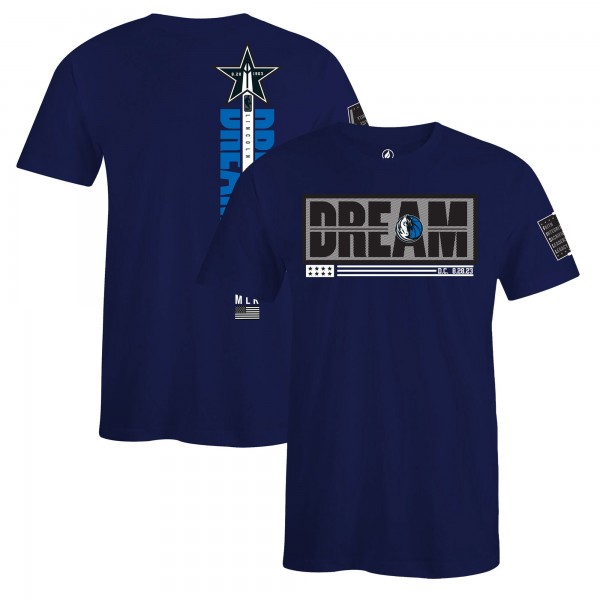 Футболка Dallas Mavericks FISLL x Black History Collection Unisex – Royal