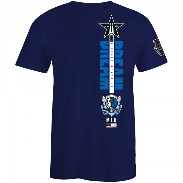 Футболка Dallas Mavericks FISLL x Black History Collection Unisex – Royal