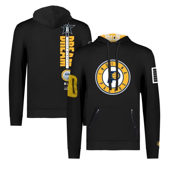 Толстовка Indiana Pacers FISLL x Black History Collection Unisex – Black