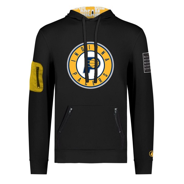 Толстовка Indiana Pacers FISLL x Black History Collection Unisex – Black