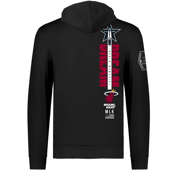 Толстовка Miami Heat FISLL x Black History Collection Unisex – Black