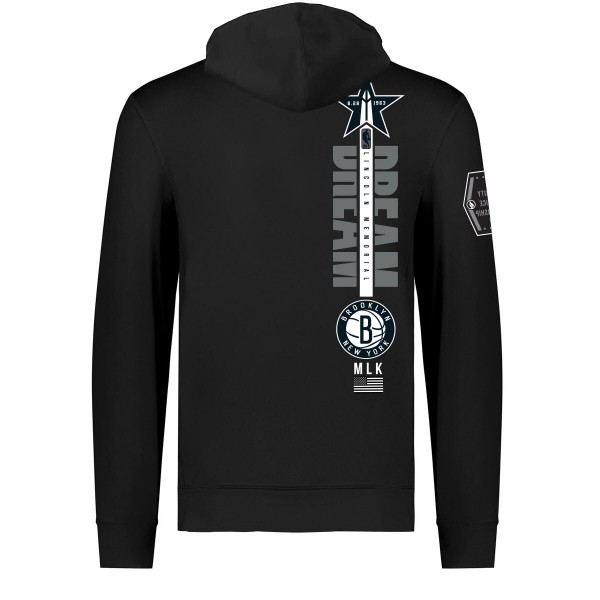 Толстовка Brooklyn Nets FISLL x Black History Collection Unisex – Black