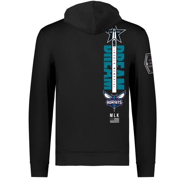 Толстовка Charlotte Hornets FISLL x Black History Collection Unisex – Black