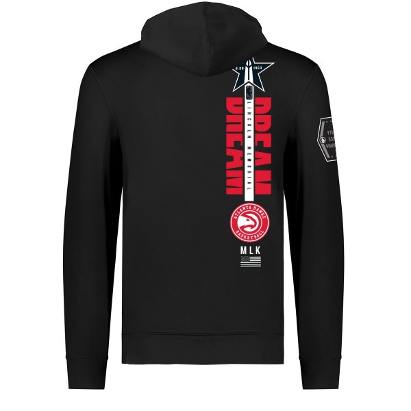 Толстовка Atlanta Hawks FISLL x Black History Collection Unisex – Black