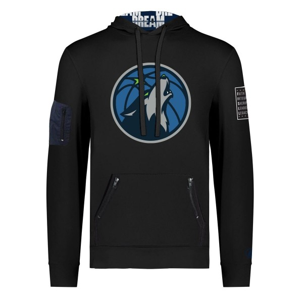 Толстовка Minnesota Timberwolves FISLL x Black History Collection Unisex – Black