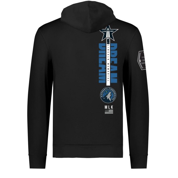 Толстовка Minnesota Timberwolves FISLL x Black History Collection Unisex – Black