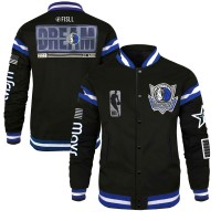 Куртка Dallas Mavericks FISLL x Black History Collection Unisex Varsity – Black