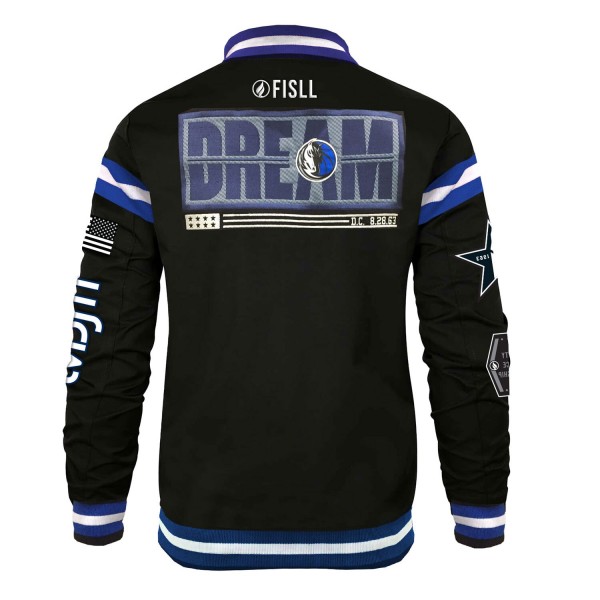 Куртка Dallas Mavericks FISLL x Black History Collection Unisex Varsity – Black