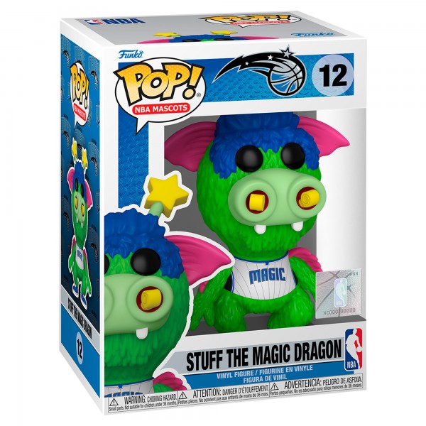 Orlando Magic Funko Pop! Stuff The Magic Dragon #12 Vinyl Figure