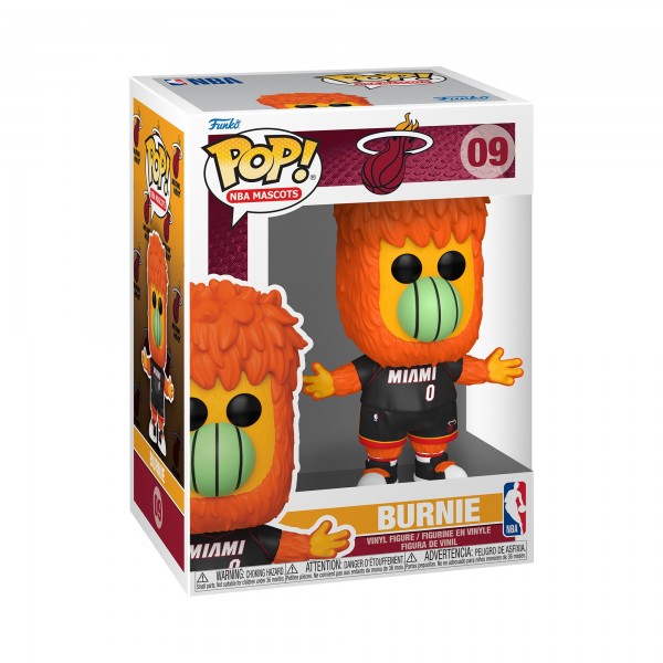 Miami Heat Funko Pop! Burnie #09 Vinyl Figure
