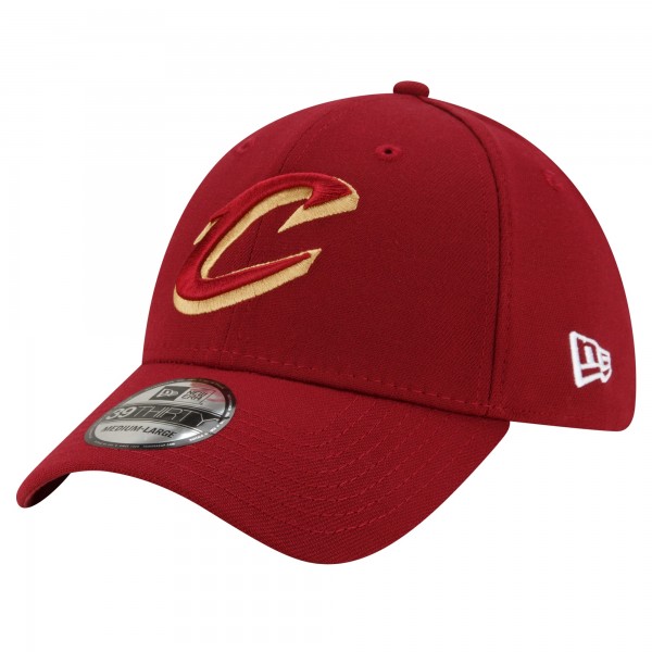 Бейсболка Cleveland Cavaliers New Era Wine Logo 39THIRTY