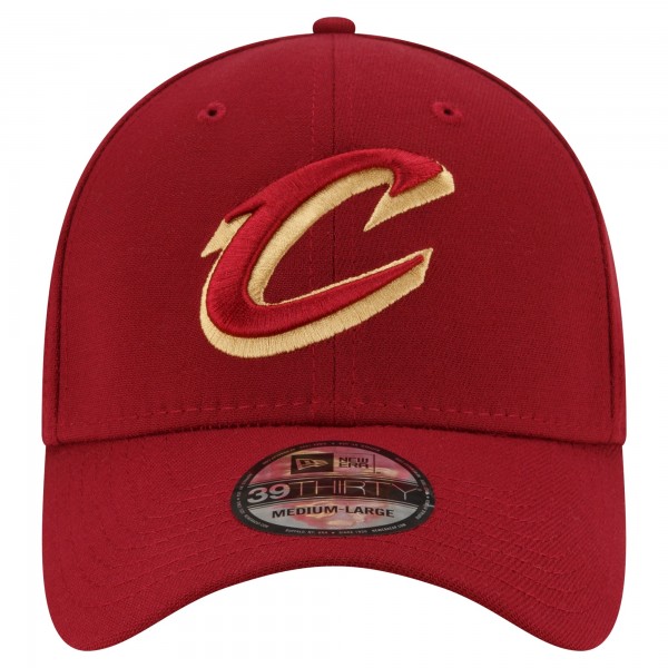Бейсболка Cleveland Cavaliers New Era Wine Logo 39THIRTY