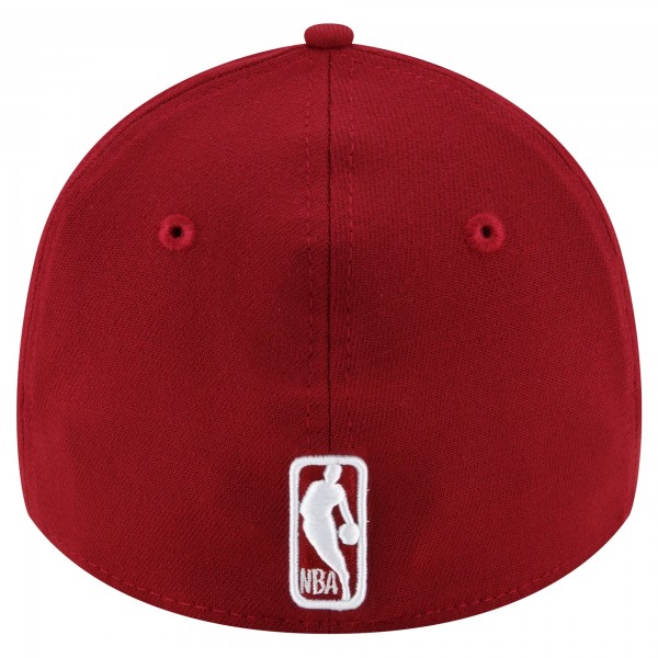 Бейсболка Cleveland Cavaliers New Era Wine Logo 39THIRTY
