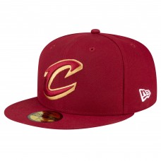 Бейсболка Cleveland Cavaliers New Era Wine 59FIFTY