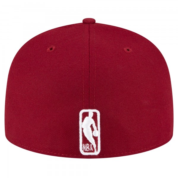 Бейсболка Cleveland Cavaliers New Era Wine 59FIFTY