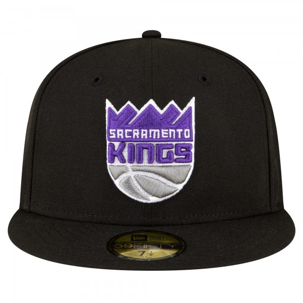 Бейсболка Sacramento Kings New Era 59FIFTY - Black