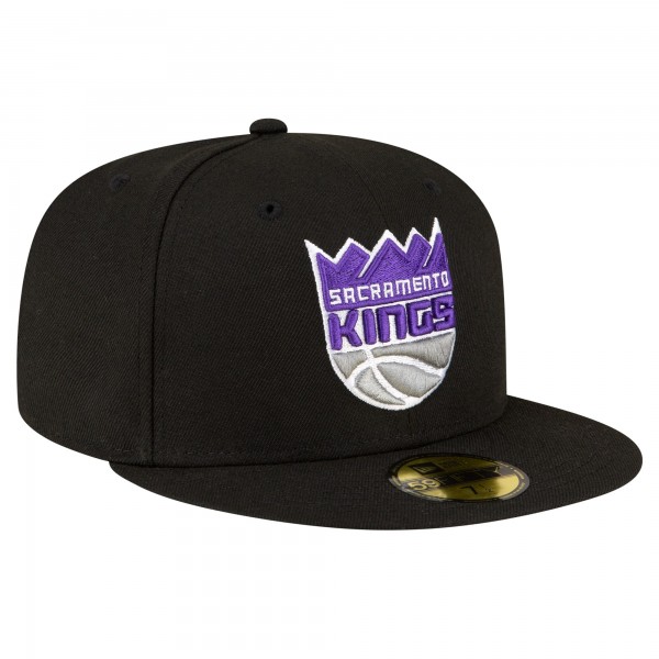 Бейсболка Sacramento Kings New Era 59FIFTY - Black