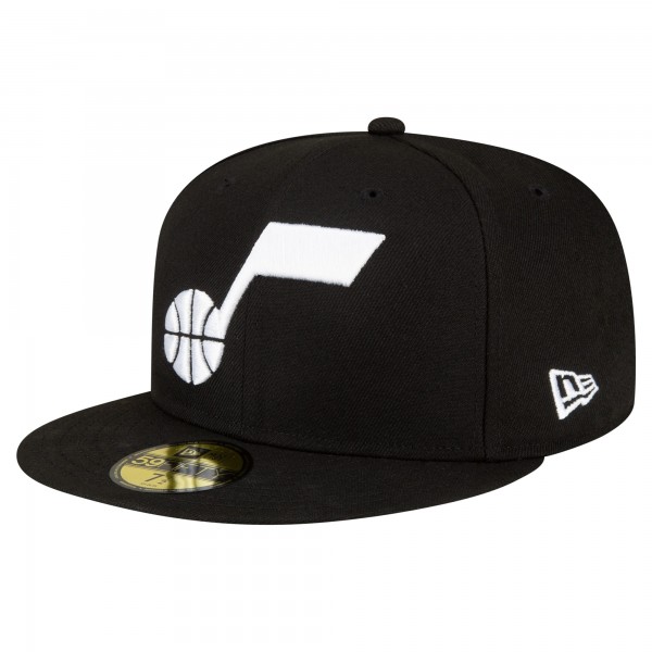 Бейсболка Utah Jazz New Era 59FIFTY - Black
