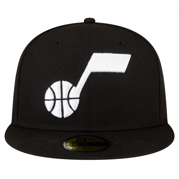 Бейсболка Utah Jazz New Era 59FIFTY - Black