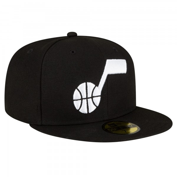Бейсболка Utah Jazz New Era 59FIFTY - Black