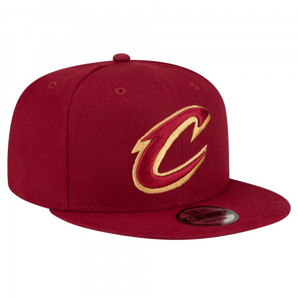 Бейсболка Cleveland Cavaliers New Era Wine Official Team Color 9FIFTY Snapback