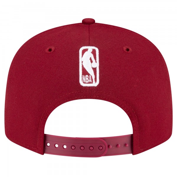 Бейсболка Cleveland Cavaliers New Era Wine Official Team Color 9FIFTY Snapback