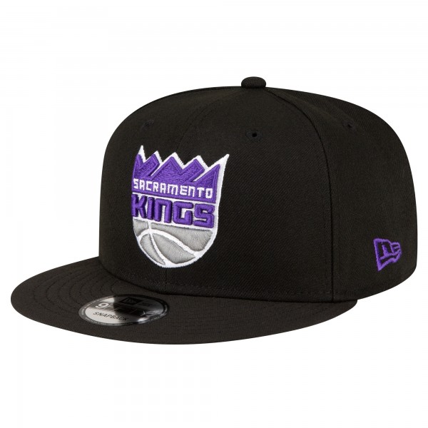 Бейсболка Sacramento Kings New Era Official Team Color 9FIFTY - Black
