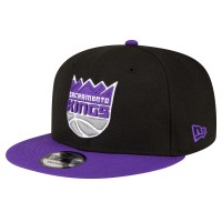 Бейсболка Sacramento Kings New Era Official Team Color 2Tone 9FIFTY - Black/Purple