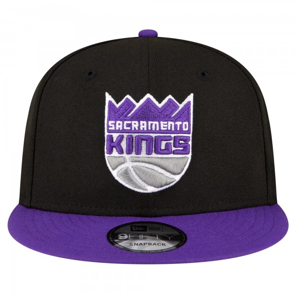 Бейсболка Sacramento Kings New Era Official Team Color 2Tone 9FIFTY - Black/Purple