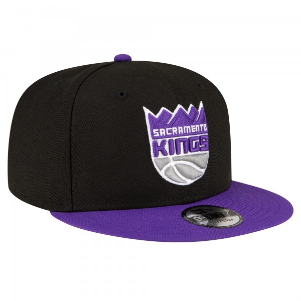Бейсболка Sacramento Kings New Era Official Team Color 2Tone 9FIFTY - Black/Purple