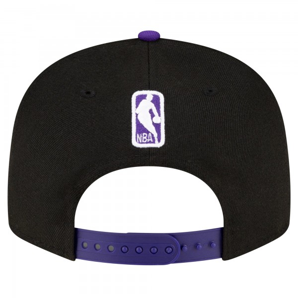 Бейсболка Sacramento Kings New Era Official Team Color 2Tone 9FIFTY - Black/Purple