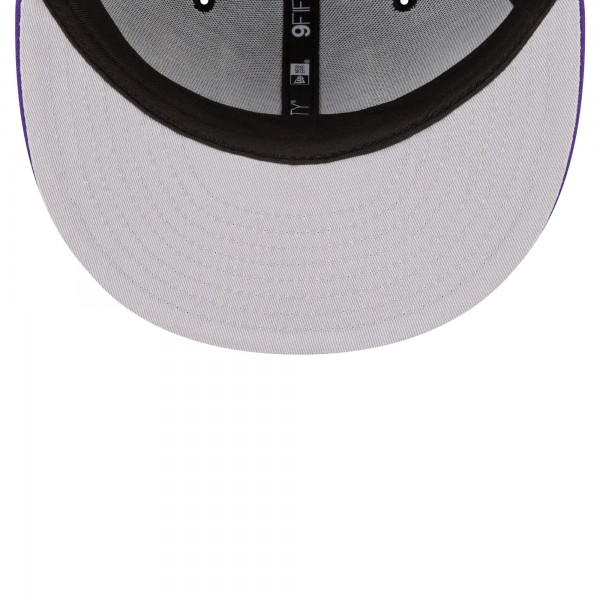 Бейсболка Sacramento Kings New Era Official Team Color 2Tone 9FIFTY - Black/Purple
