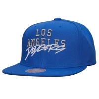 Бейсболка Los Angeles Dodgers Mitchell & Ness Royal Team Tagged