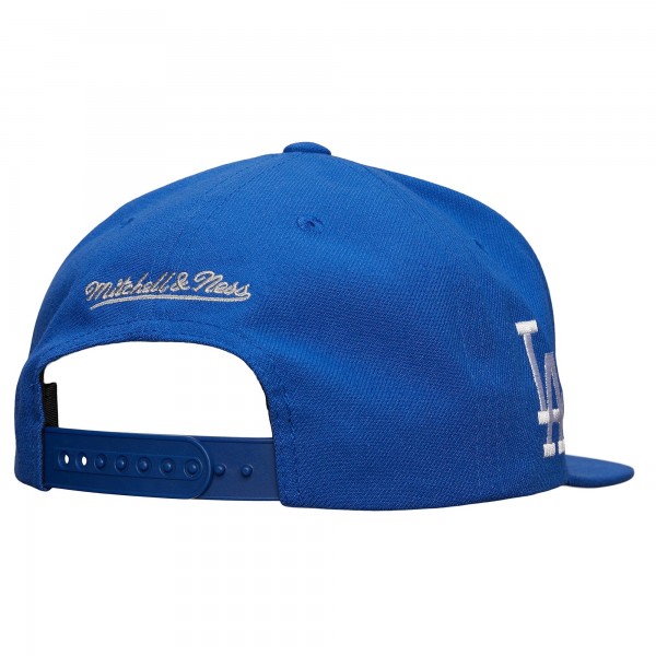 Los Angeles Dodgers Mitchell & Ness Royal Team Tagged Snapback Hat