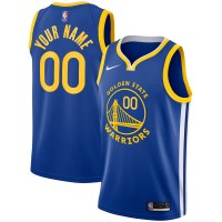 Именная игровая джерси Golden State Warriors Nike Unisex 2019/20 Swingman - Royal - Icon Edition