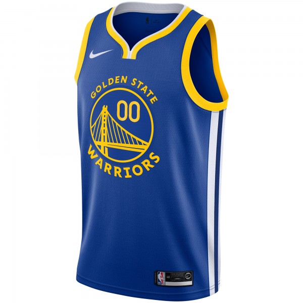 Именная игровая джерси Golden State Warriors Nike Unisex 2019/20 Swingman - Royal - Icon Edition