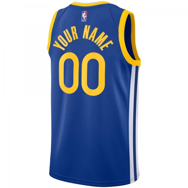 Именная игровая джерси Golden State Warriors Nike Unisex 2019/20 Swingman - Royal - Icon Edition